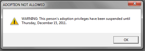 No Adopt