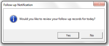 Follow-up Review