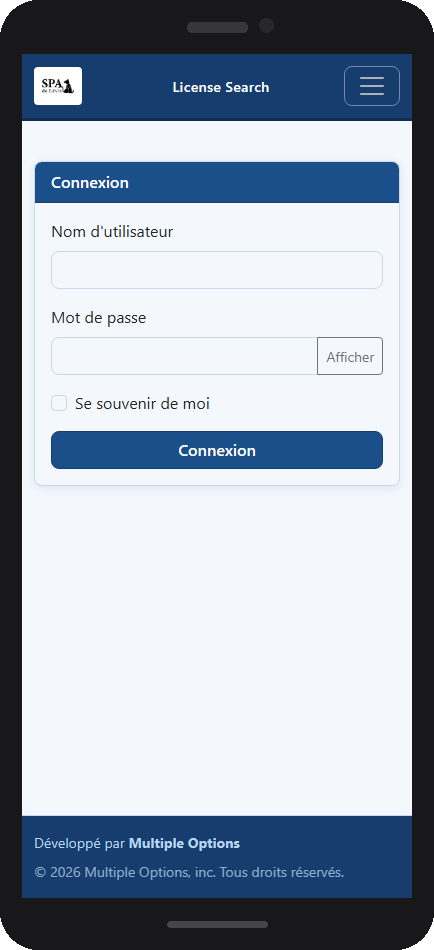 Secure login on mobile